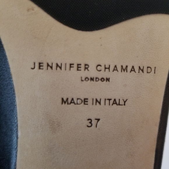 Jennifer Chamandi Women's Fabrizio Zebra Print Fur Loafers. Size 37. US 6.5 - Picture 8 of 8